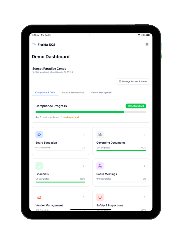 Compliance Dashboard