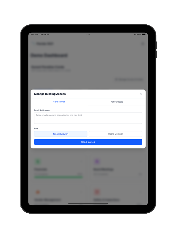 Tenant Portal Invite
